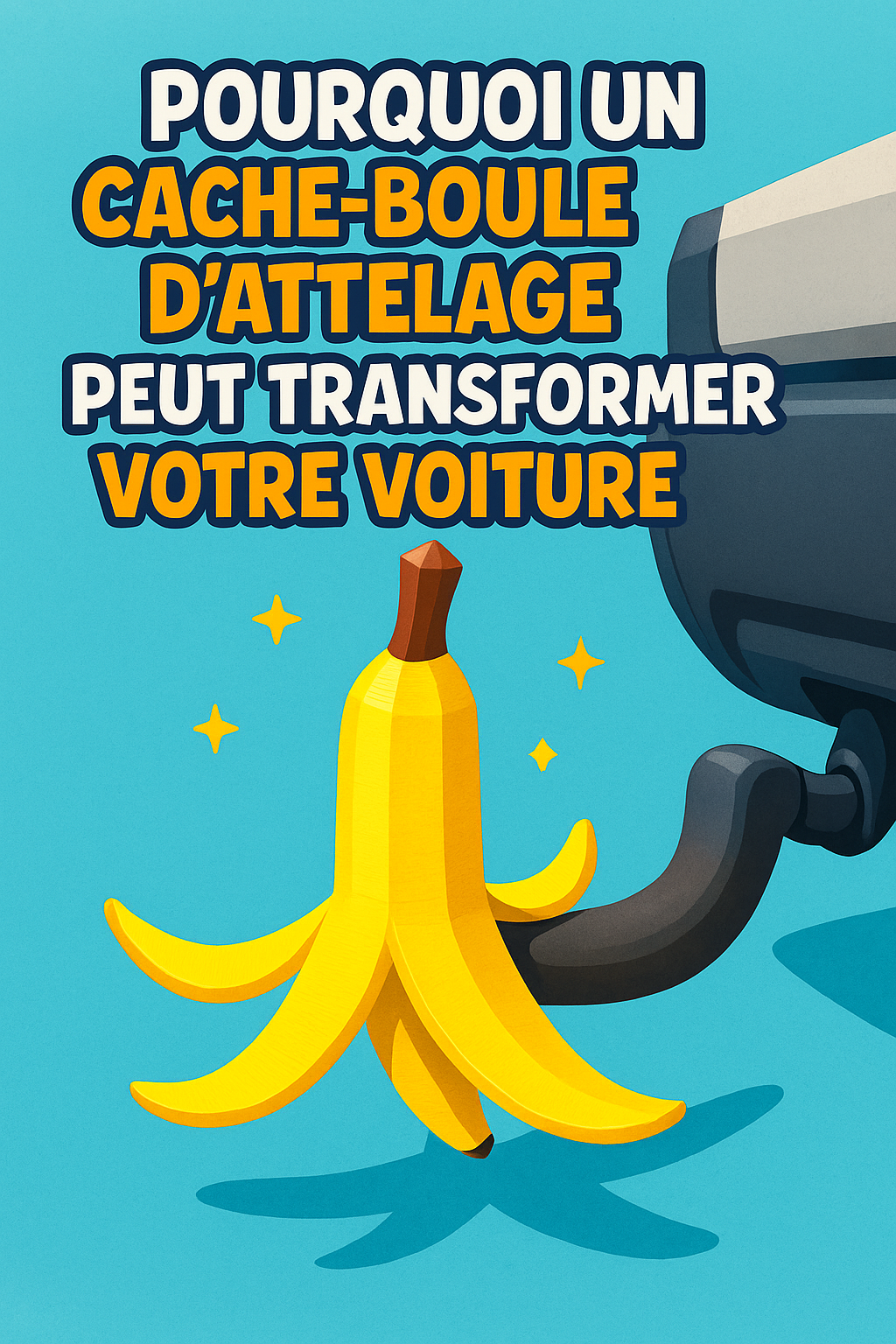 🚗💡 Pourquoi un cache-boule d’attelage peut transformer votre voiture : l’accessoire fun que tout le monde remarque