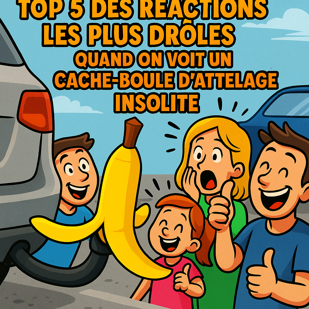 Top 5 des réactions les plus drôles quand on voit un cache-boule d’attelage insolite