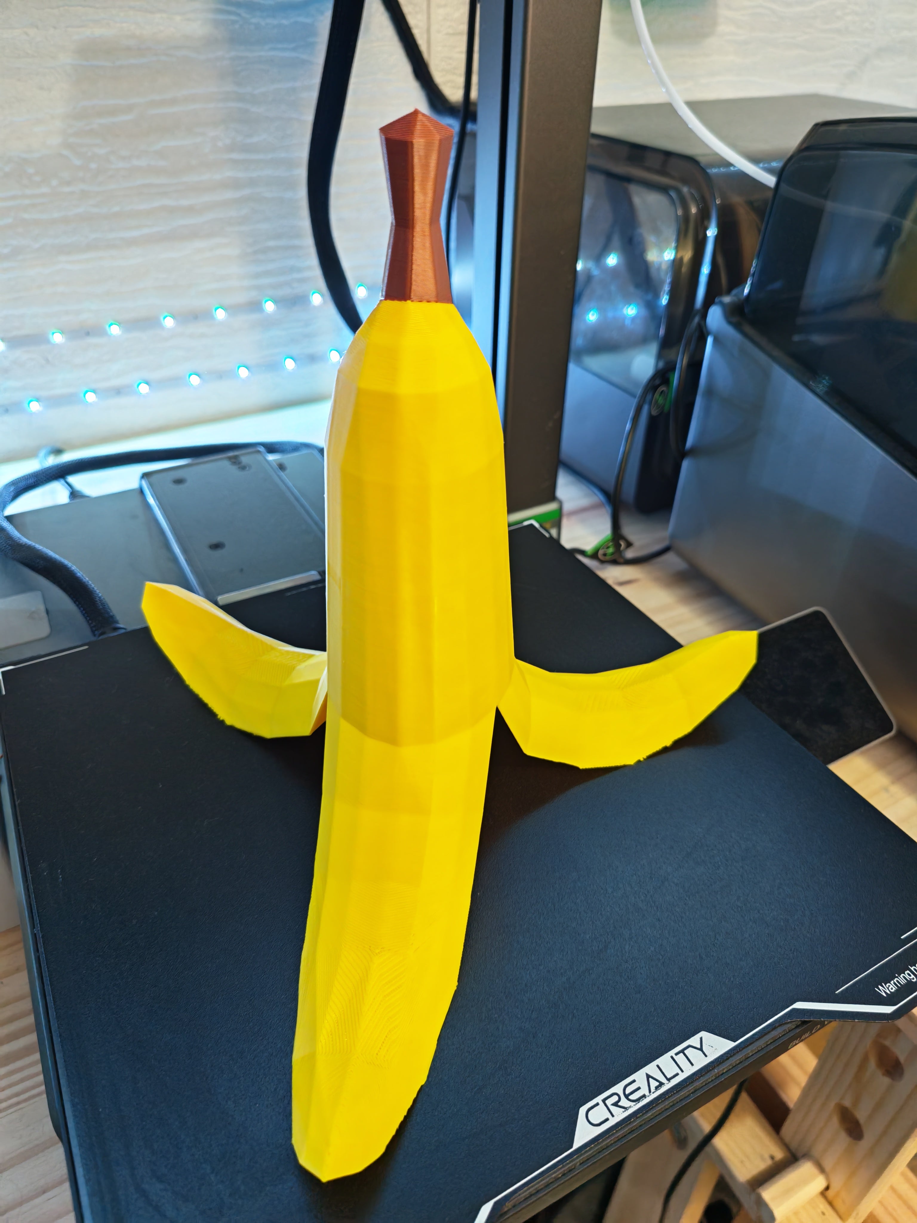 Cache-Attelage Banane Épluchée – Accessoire Voiture Fun & Original – Impression 3D Haute Qualité